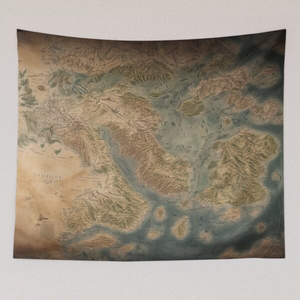 Item preview, Ancient Fantasy Maps of Lore - 2 designed and sold by nyathiwa.