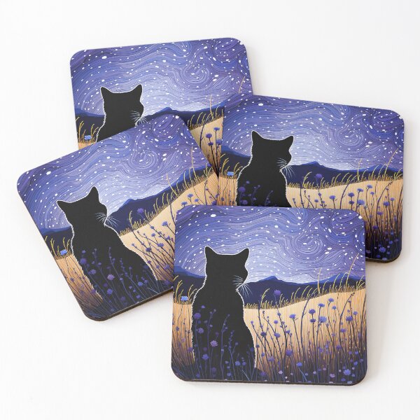 Item preview, Night Cat designed and sold by 3po3.