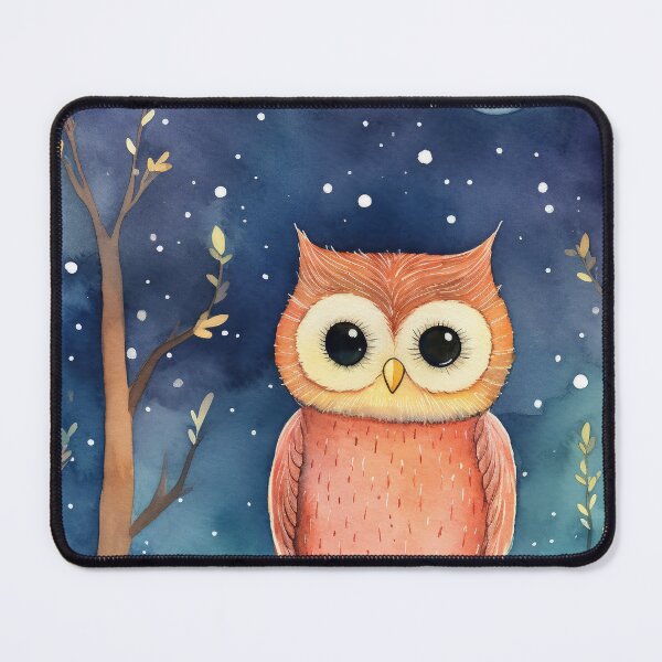 Item preview, Nocturnal Inquisitor: Wise Owl's Gaze designed and sold by LittleLuvies.