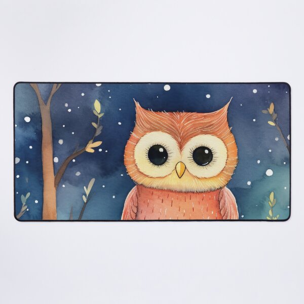 Item preview, Nocturnal Inquisitor: Wise Owl's Gaze designed and sold by LittleLuvies.