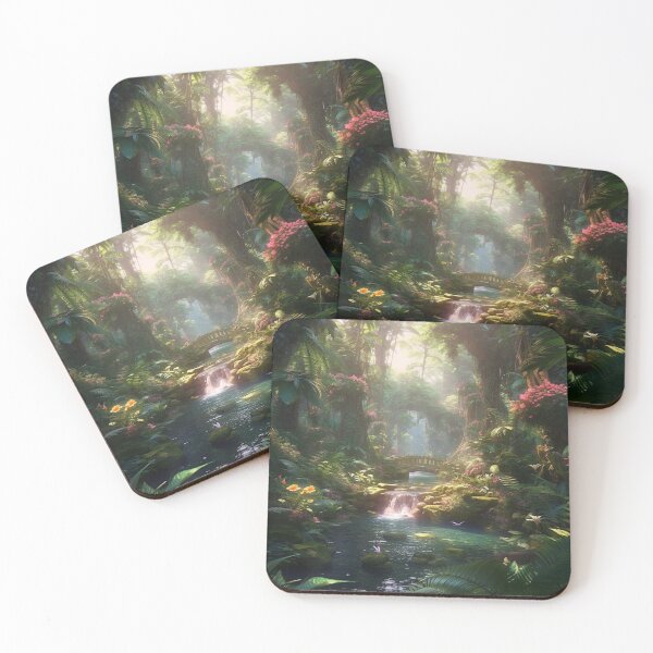 Item preview, Secret forest lake garden designed and sold by zand-n-zive.