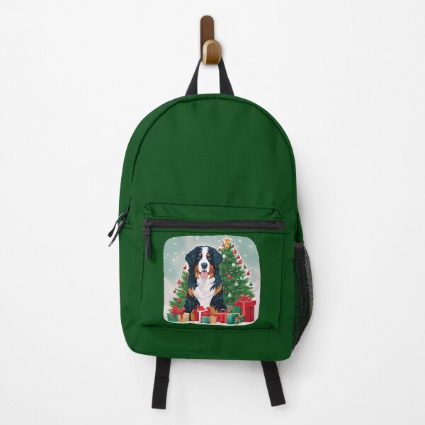 Item preview, Christmas Bernese Mountain Dog With Gifts And Christmas Tree designed and sold by InnerGrow.