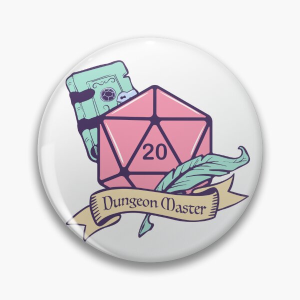 Item preview, DnD Dungeon Master D20 designed and sold by sunburstrpg.