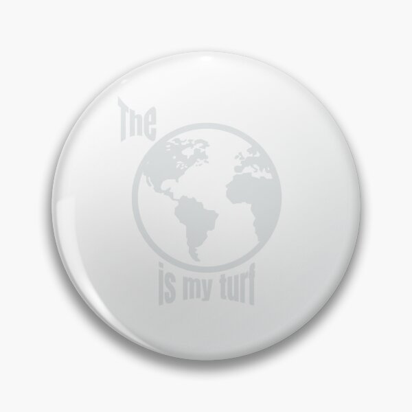 Item preview, The Earth is my Turf White designed and sold by MacTampa.