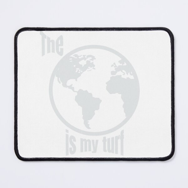 Item preview, The Earth is my Turf White designed and sold by MacTampa.