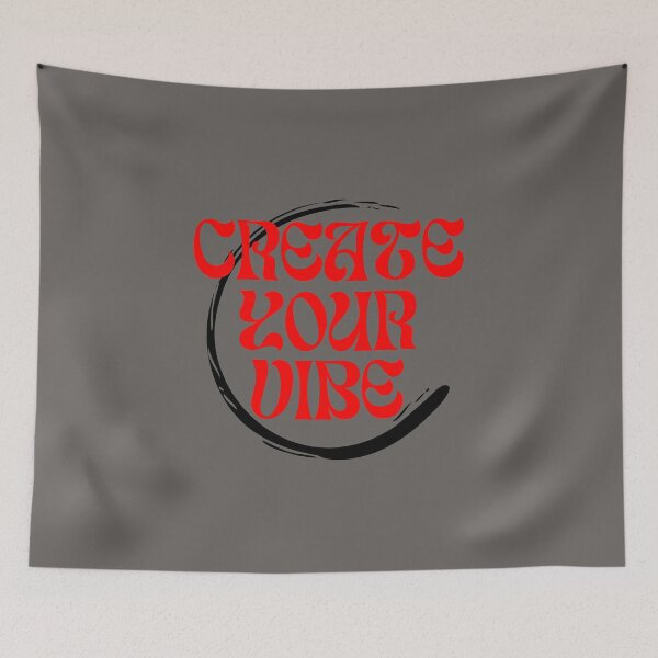 Item preview, Customizable 'Create Your Vibe' Logo Design designed and sold by ieronymos.