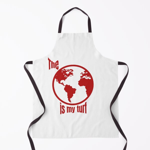 Item preview, The Earth is my Turf Red designed and sold by MacTampa.