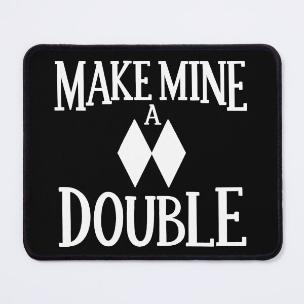 Item preview, Make Mine A Double - Après Ski Pun - in White designed and sold by BexMorleyArt.