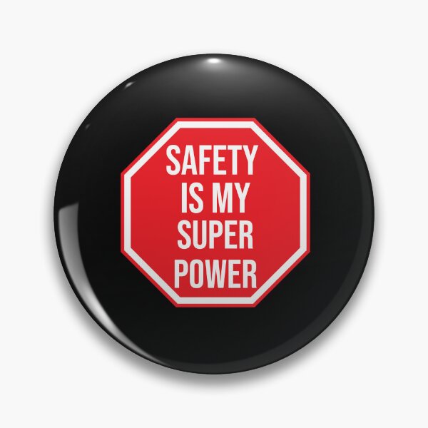 Item preview, Safety Is My Superpower designed and sold by HappyDelights.