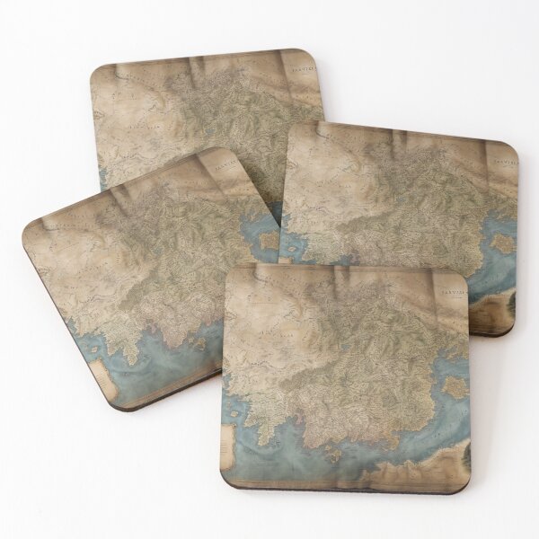 Item preview, Ancient Fantasy Map of Lore - 3 designed and sold by nyathiwa.