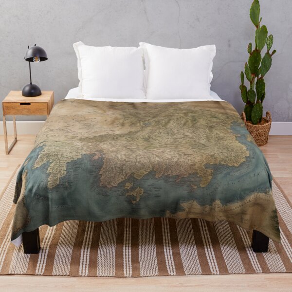 Item preview, Ancient Fantasy Map of Lore - 3 designed and sold by nyathiwa.