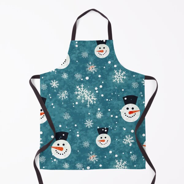 Aperçu de l'œuvre Snowmen Tiled Pattern créée et vendue par Yogimeister.