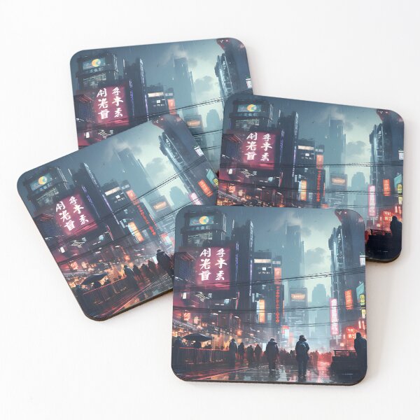 Item preview, Neon Tokyo Alleys designed and sold by FTS-Studio.