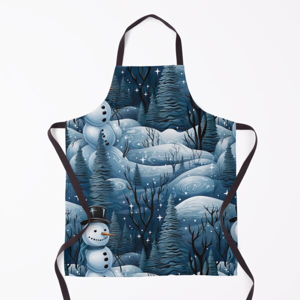 Aperçu de l'œuvre Snowmen Tiled Pattern créée et vendue par Yogimeister.