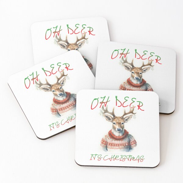 Item preview, Jingle All The Way, Holiday Vibes Rudolph Reindeer Xmas Christmas Holidays designed and sold by OliveAndSnow.