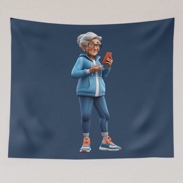 Item preview, Modern Grandma designed and sold by Sketch-Shack.