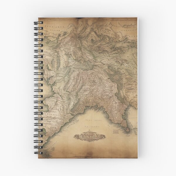 Item preview, Ancient Fantasy Map of Lore - 4 designed and sold by nyathiwa.