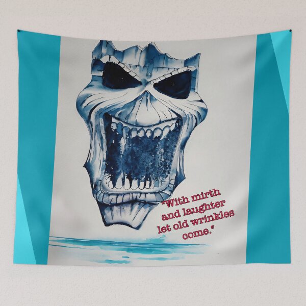 Item preview, "With mirth and laughter let old wrinkles come." designed and sold by Glenbobagins.