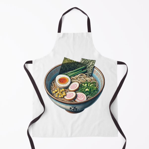 Artikelvorschau, Japanische Ramen-Bowl-Essenskunst entworfen und verkauft von ManxCatAndy.