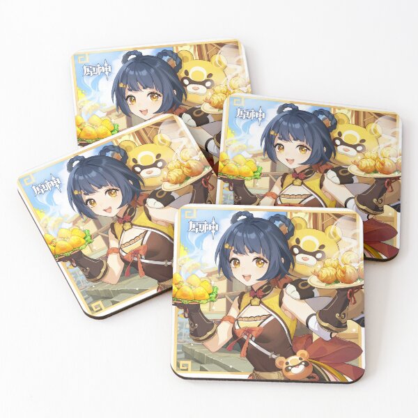Item preview, Genshin Impact - Xiangling Official Birthday Artwork 2023 designed and sold by Krimsy.
