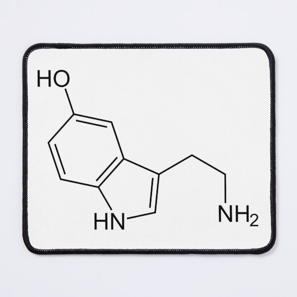 Item preview, Serotonine, the element of happiness, biology and chemistry basics designed and sold by NoetherSym.