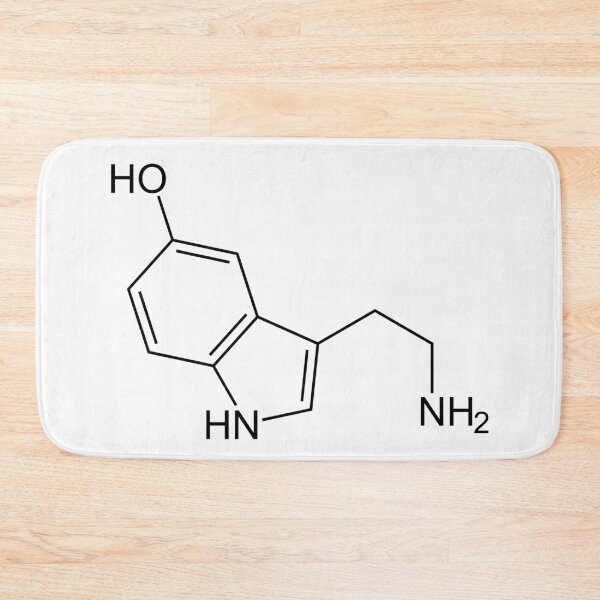 Item preview, Serotonine, the element of happiness, biology and chemistry basics designed and sold by NoetherSym.