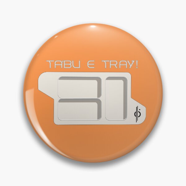 Item preview, Ta'bu e tray! (CSL Tray) (English) designed and sold by DarthAstris.