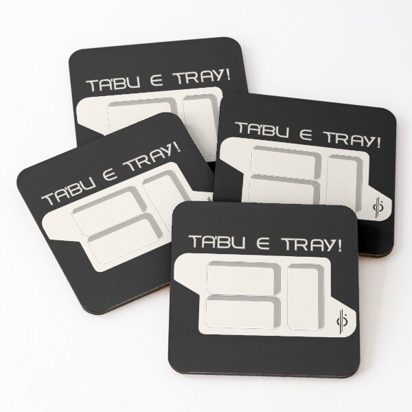 Item preview, Ta'bu e tray! (CSL Tray) (English) designed and sold by DarthAstris.