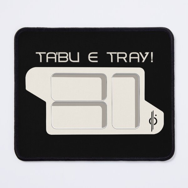 Item preview, Ta'bu e tray! (CSL Tray) (English) designed and sold by DarthAstris.