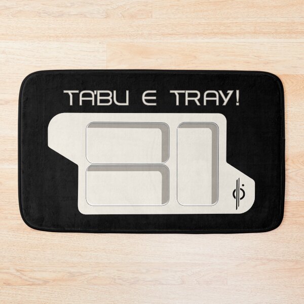 Item preview, Ta'bu e tray! (CSL Tray) (English) designed and sold by DarthAstris.