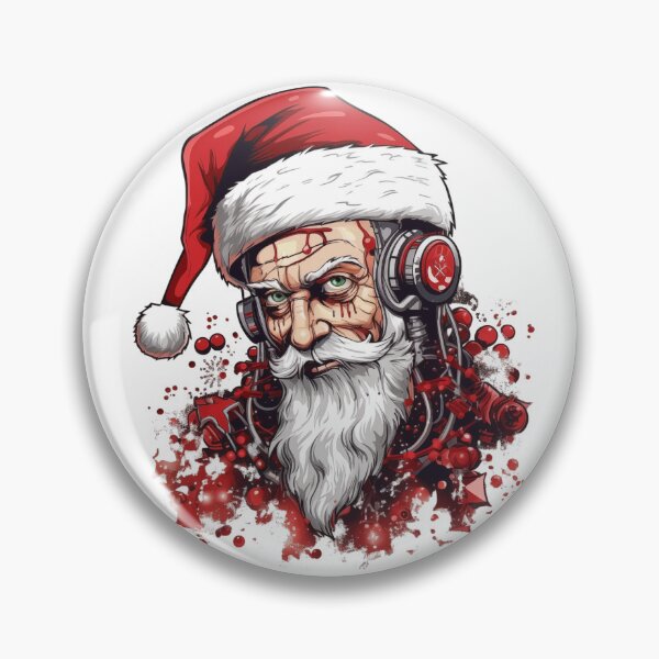 Item preview, Cyber Santa Claus designed and sold by InfinityCircle.