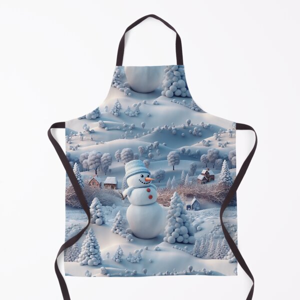 Aperçu de l'œuvre Snowmen Tiled Pattern créée et vendue par Yogimeister.