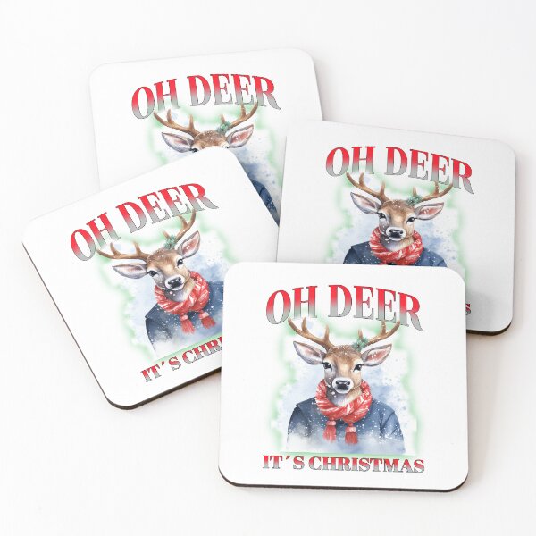 Item preview, Jingle All The Way Holiday Vibes Rudolph Reindeer Xmas Christmas Holidays designed and sold by OliveAndSnow.
