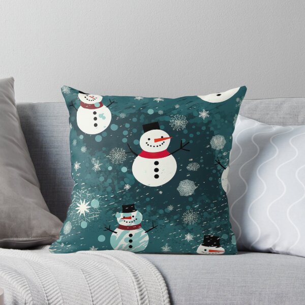Item preview, Snowmen Tiled Pattern designed and sold by Yogimeister.