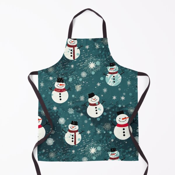 Aperçu de l'œuvre Snowmen Tiled Pattern créée et vendue par Yogimeister.