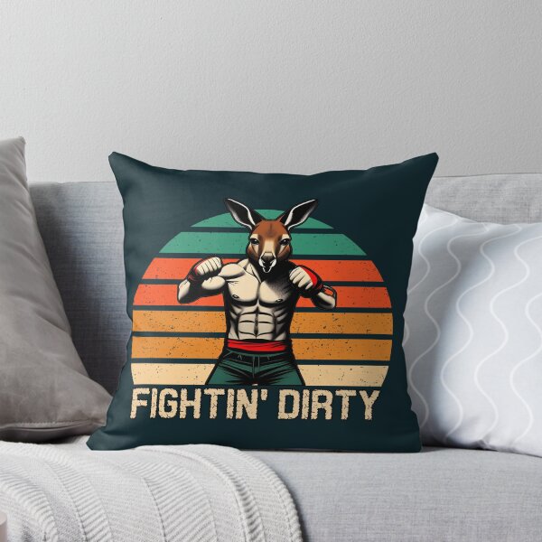 Item preview, Fightin' dirty - kangaroo fighter  designed and sold by SidTastic .