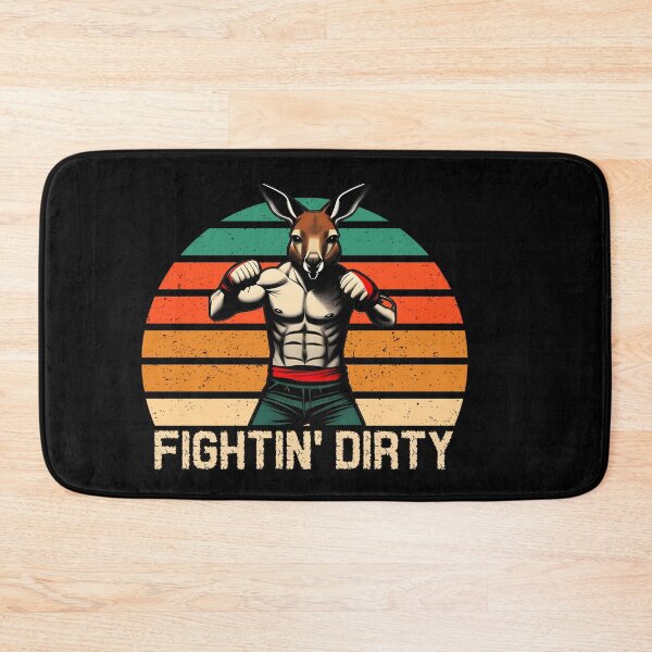 Item preview, Fightin' dirty - kangaroo fighter  designed and sold by SidTastic .