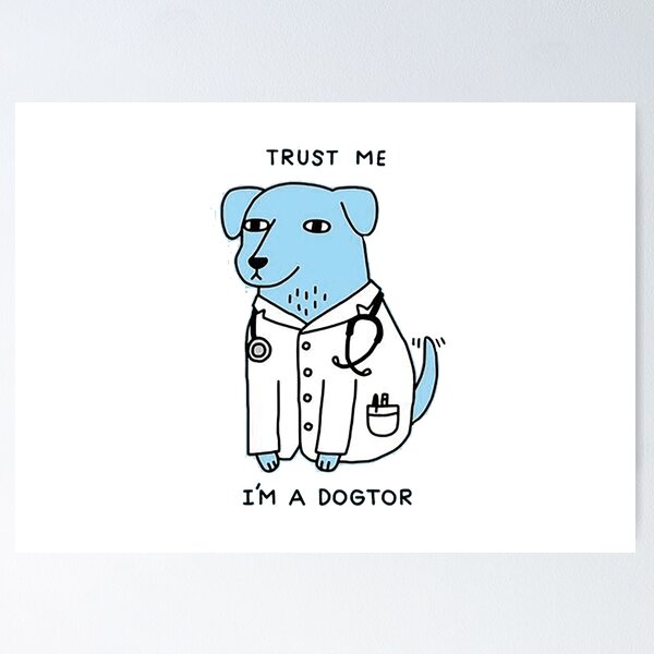 Artikel-Vorschau von Cute Dogtor – Der Pawsome-Heilspezialist, designt und verkauft von HarbeShop.