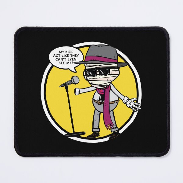 Item preview, Monster of Comedy (Invisible Man) designed and sold by BaddestShirt.