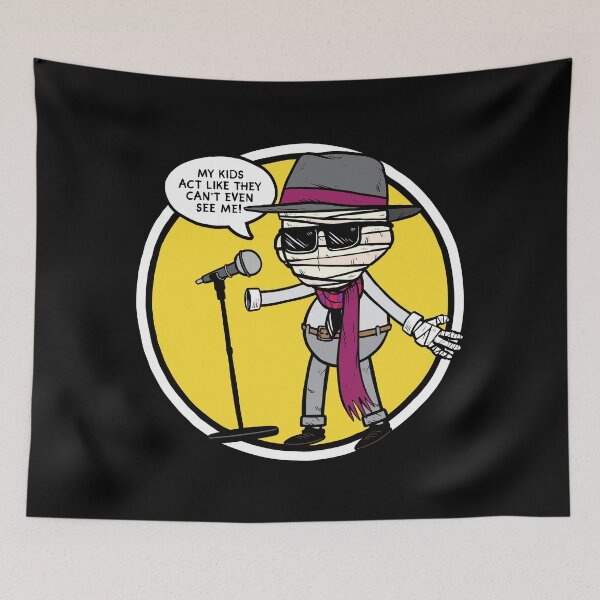 Item preview, Monster of Comedy (Invisible Man) designed and sold by BaddestShirt.