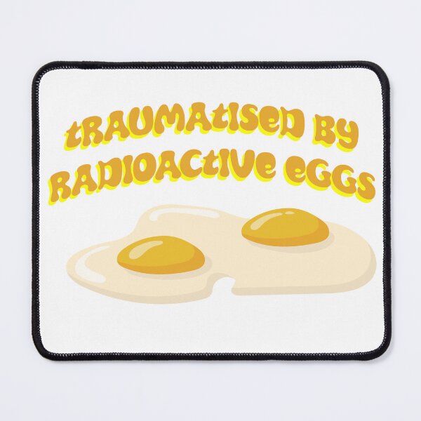 Item preview, Traumatised by radioactive eggs - gastroparesis awareness designed and sold by Hekatecreation.