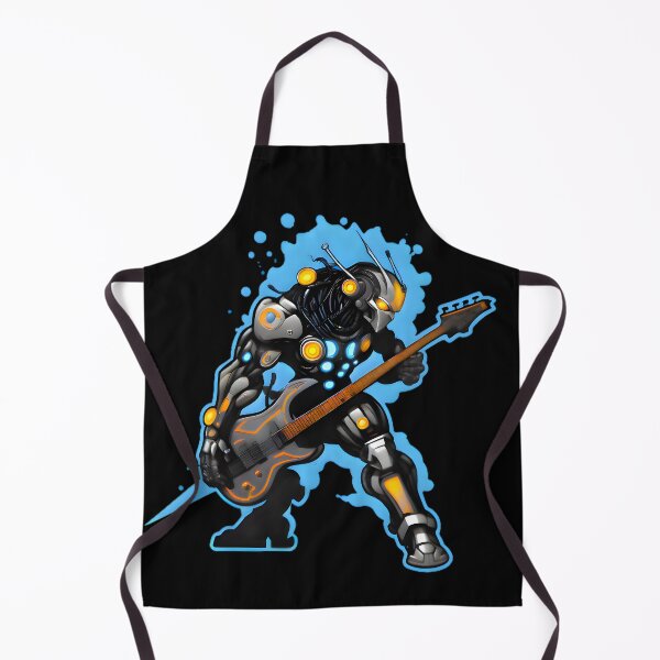 Item preview, ELECTRIC GRAY GUITAR CYBORG designed and sold by Danzdma.