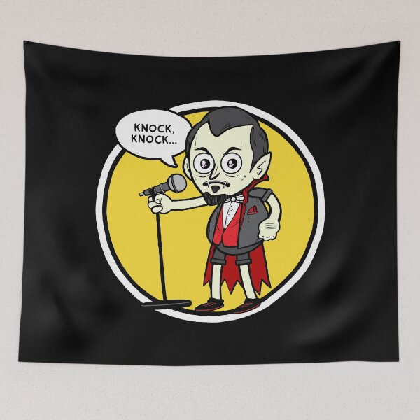Item preview, Monster of Comedy (Dracula) designed and sold by BaddestShirt.