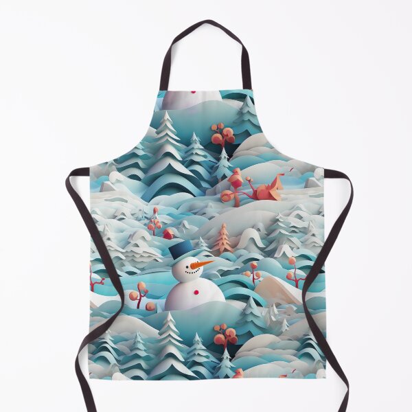 Aperçu de l'œuvre Snowmen Tiled Pattern créée et vendue par Yogimeister.