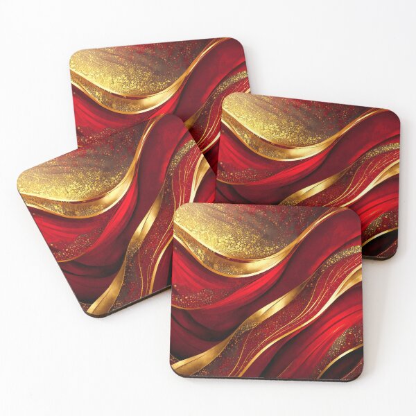 Item preview, Red waves designed and sold by occorocks.