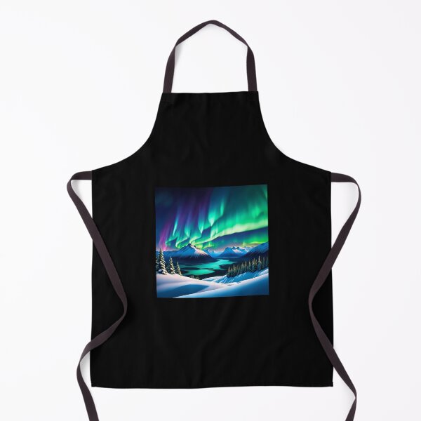 Item preview, Aurora's Dance Over Snowy Horizons designed and sold by AICreativeArts.