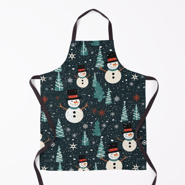 Aperçu de l'œuvre Snowmen Tiled Pattern créée et vendue par Yogimeister.