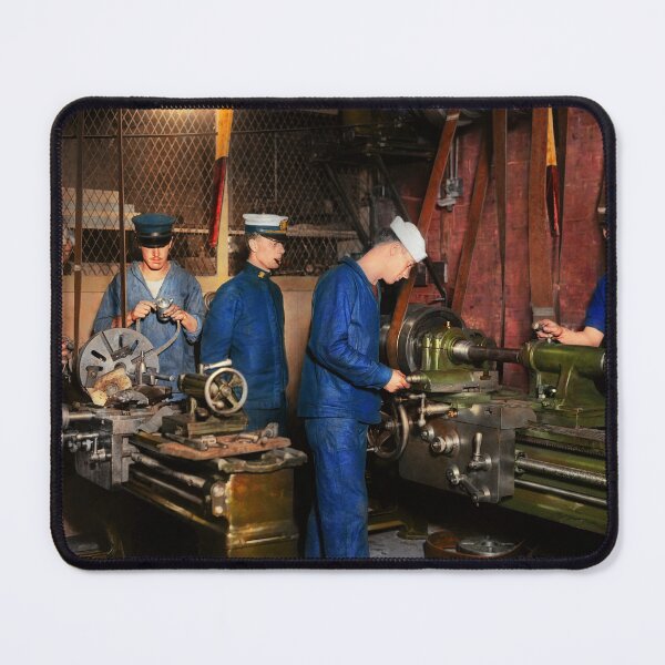 Item preview, Machinist - Lathe - Engine lathe work 1915 designed and sold by Mike Savad Photography.