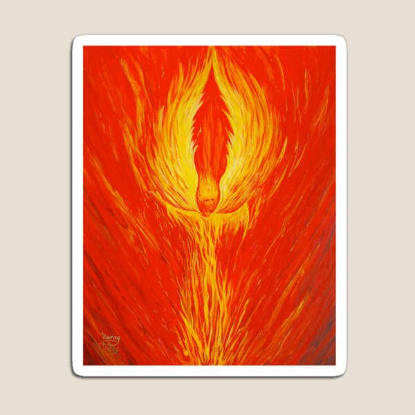 Angel Fire Magnet