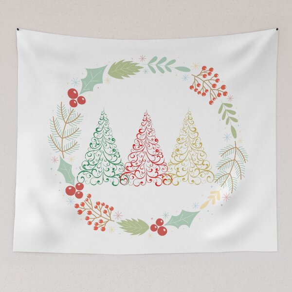 Item preview, Festive Christmas Trees  designed and sold by JSMidnightCreations .